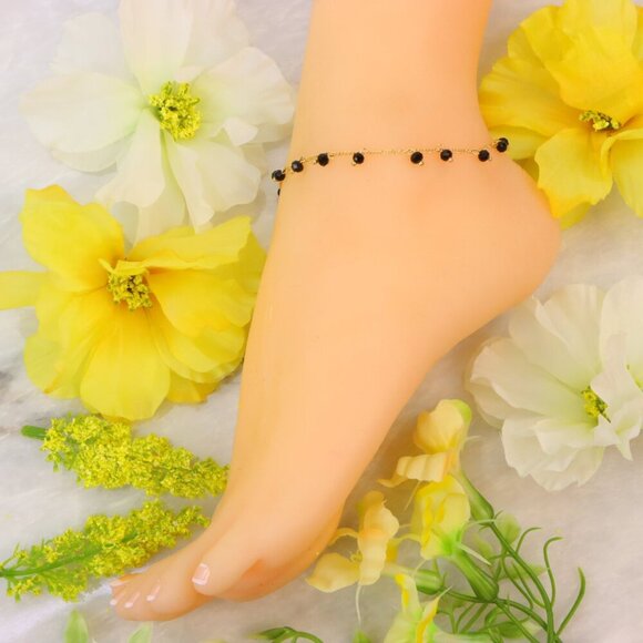 Minimalist Anklet, Sleek & Modern Design, Women’s Fashion, YC110344-A - Picture 10 of 10